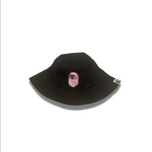 BAPE Ape Head One Point Pink Bucket Hat